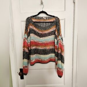 Sz.XL Loose Knit Sweater